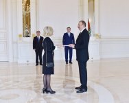 Президент Ильхам Алиев принял верительные грамоты послов Дании и Португалии (ФОТО) (версия 2)