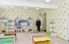 В Саатлы состоялось открытие яслей-детского сада, построенного Фондом Гейдара Алиева (ФОТО)