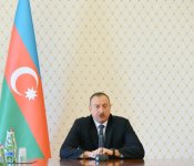 Ilham Aliyev receives servicemen on anniversary of April victories of Azerbaijani army (PHOTO)