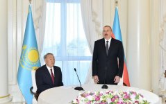 Kazakh president awarded with “Heydar Aliyev” Order (PHOTO)