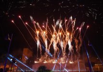 President Aliyev, his wife attend launch ceremony of Baku 2017 Islamic Solidarity Games (PHOTO)