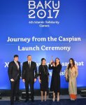 President Aliyev, his wife attend launch ceremony of Baku 2017 Islamic Solidarity Games (PHOTO)
