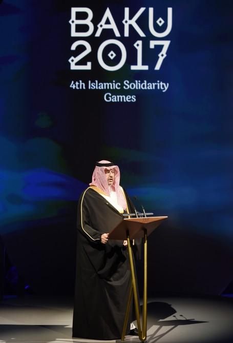 President Aliyev, his wife attend launch ceremony of Baku 2017 Islamic Solidarity Games (PHOTO)