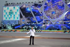 Полад Бюльбюльоглу выступил на гала-концерте в Туркменбаши (ФОТО)