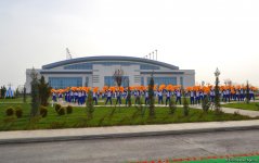Президент Туркменистана в "Авазе" открыл крупный спортивный комплекс (ФОТО)
