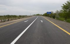 President Aliyev attended opening of Mingachevir-Mingachevir station stretch of Mingachevir-Bahramtapa highway (PHOTO)