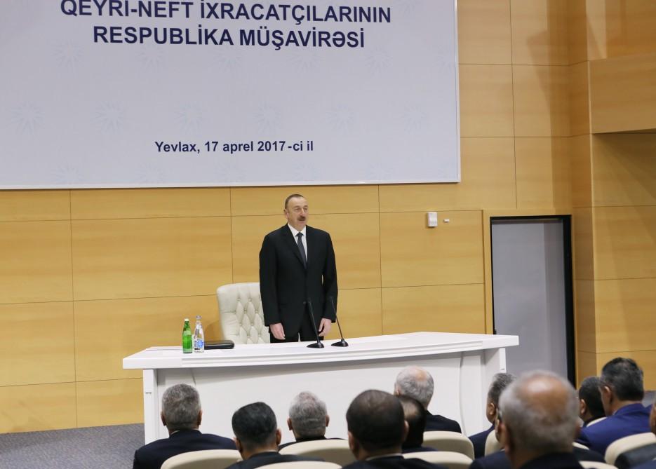 Президент Ильхам Алиев: Азербайджан не только сам обеспечит свою потребность в вооружении и технике, но и будет экспортировать их