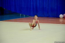 В Баку состоялось открытое первенство по художественной гимнастике "AURA" (ФОТО)
