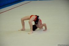 В Баку состоялось открытое первенство по художественной гимнастике "AURA" (ФОТО)