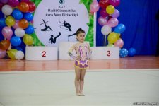В Баку состоялось открытое первенство по художественной гимнастике "AURA" (ФОТО)