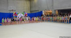 В Баку состоялось открытое первенство по художественной гимнастике "AURA" (ФОТО)