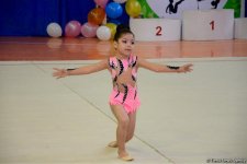 В Баку состоялось открытое первенство по художественной гимнастике "AURA" (ФОТО)