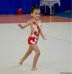 В Баку состоялось открытое первенство по художественной гимнастике "AURA" (ФОТО)