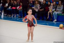В Баку состоялось открытое первенство по художественной гимнастике "AURA" (ФОТО)