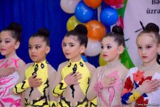 В Баку состоялось открытое первенство по художественной гимнастике "AURA" (ФОТО)