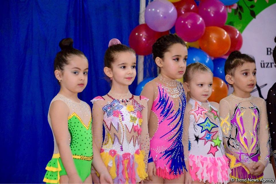 В Баку состоялось открытое первенство по художественной гимнастике "AURA" (ФОТО)