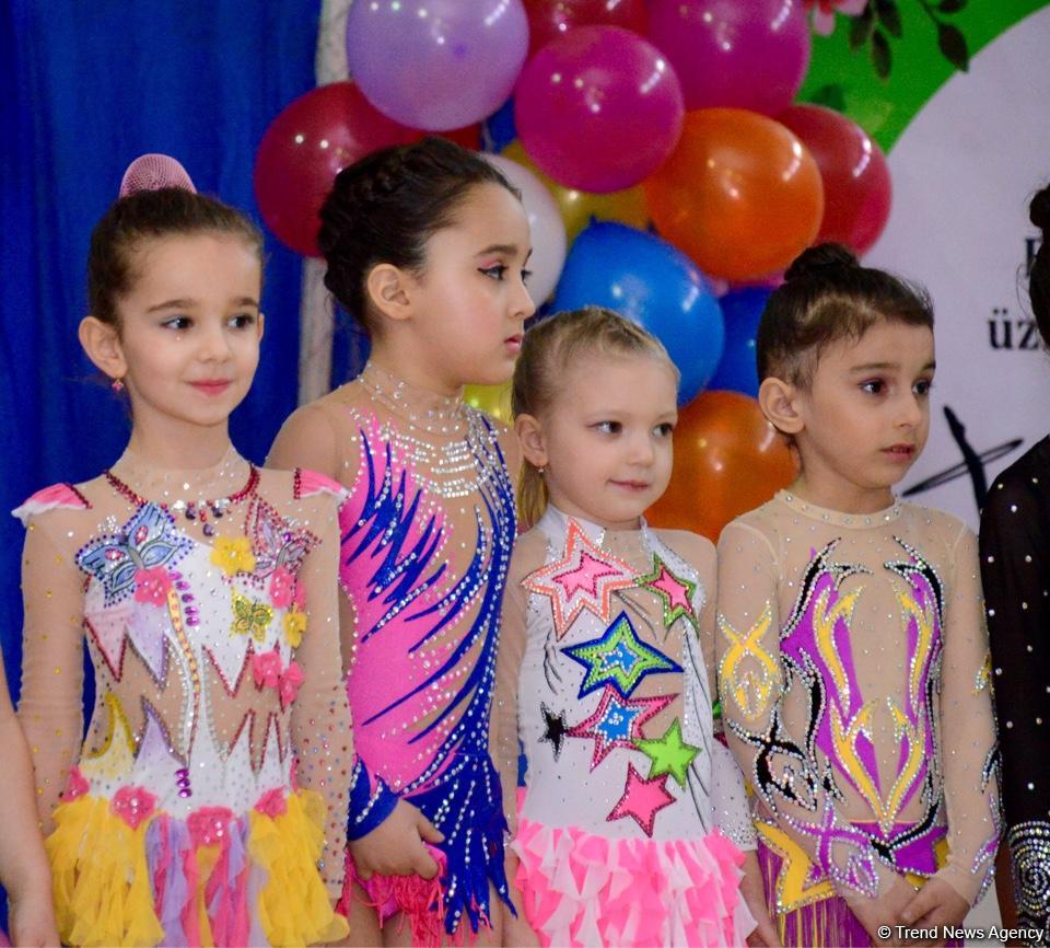 В Баку состоялось открытое первенство по художественной гимнастике "AURA" (ФОТО)