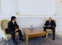Ilham Aliyev receives credentials of new Japanese ambassador (PHOTO)
