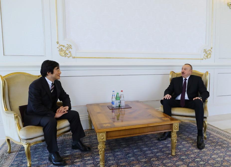Ilham Aliyev receives credentials of new Japanese ambassador (PHOTO)