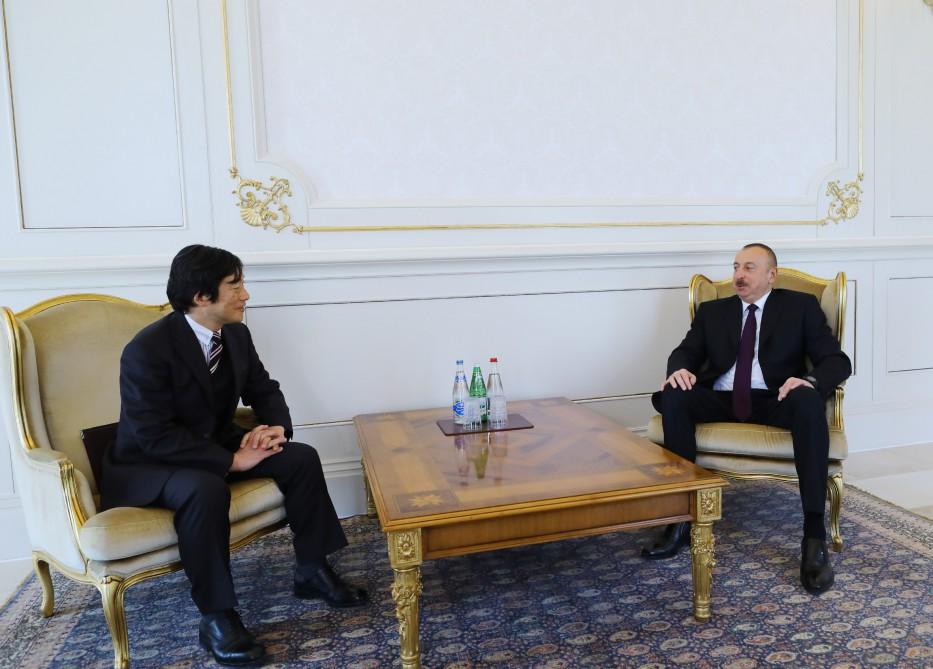 Ilham Aliyev receives credentials of new Japanese ambassador (PHOTO)