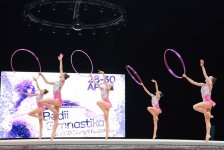 Azerbaijani gymnasts’ team reaches FIG World Cup hoops finals (PHOTO)