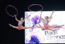 Azerbaijani gymnasts’ team reaches FIG World Cup hoops finals (PHOTO)