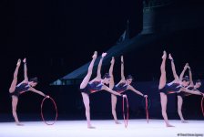Azerbaijani gymnasts’ team reaches FIG World Cup hoops finals (PHOTO)