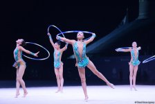 Azerbaijani gymnasts’ team reaches FIG World Cup hoops finals (PHOTO)