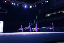 Azerbaijani gymnasts’ team reaches FIG World Cup hoops finals (PHOTO)