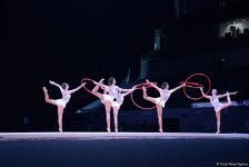 Azerbaijani gymnasts’ team reaches FIG World Cup hoops finals (PHOTO)