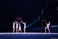 Azerbaijani gymnasts’ team reaches FIG World Cup hoops finals (PHOTO)