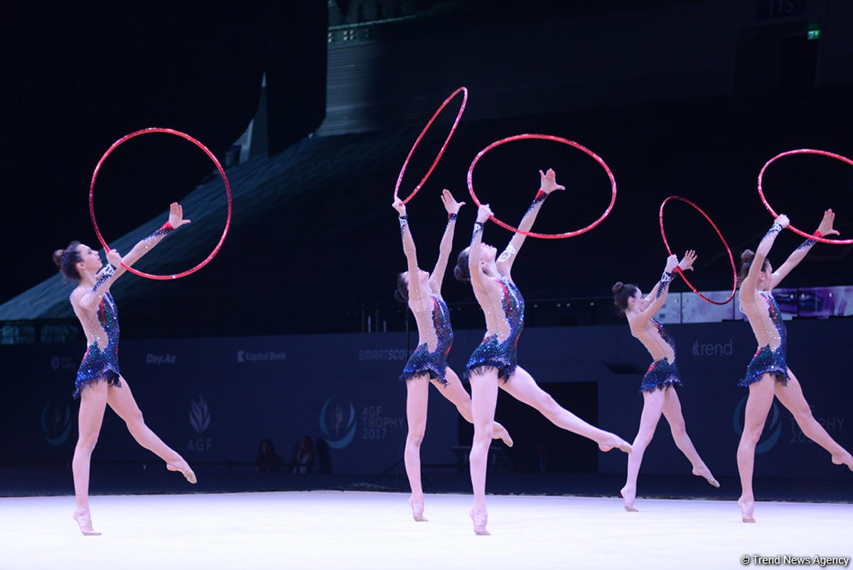 Azerbaijani gymnasts’ team reaches FIG World Cup hoops finals (PHOTO)