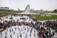 В парке Центра Гейдара Алиева прошел замечательный праздник "День чтения" (ФОТО)