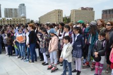 В парке Центра Гейдара Алиева прошел замечательный праздник "День чтения" (ФОТО)