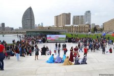 В парке Центра Гейдара Алиева прошел замечательный праздник "День чтения" (ФОТО)