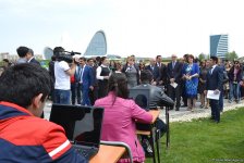 В парке Центра Гейдара Алиева прошел замечательный праздник "День чтения" (ФОТО)