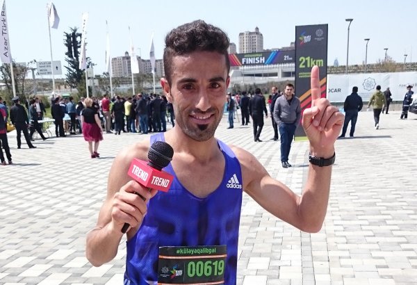 Turkish citizen becomes winner of Baku Marathon 2017