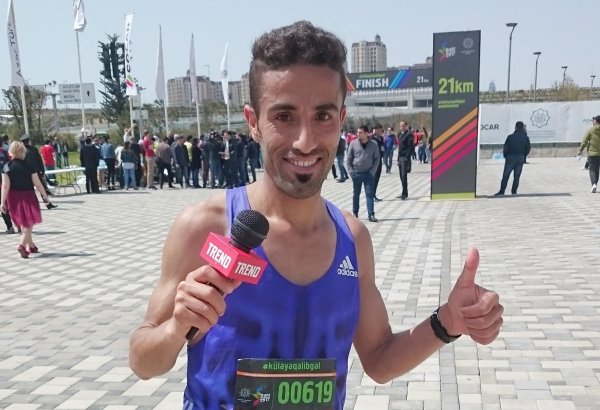 Baku marathon winner: competition was remarkable