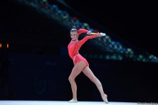 Лучшие моменты финального дня соревнований Кубка мира по художественной гимнастике в Баку (ФОТО)