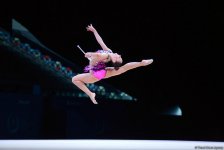 Лучшие моменты финального дня соревнований Кубка мира по художественной гимнастике в Баку (ФОТО)