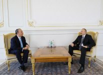 Президент Азербайджана принял главу Фонда этнического взаимопонимания США (ФОТО)