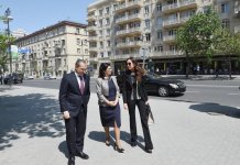 First VP Mehriban Aliyeva attends opening of Culture and Arts University’s renovated block (PHOTO)