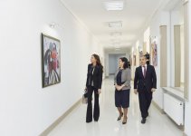 First VP Mehriban Aliyeva attends opening of Culture and Arts University’s renovated block (PHOTO)