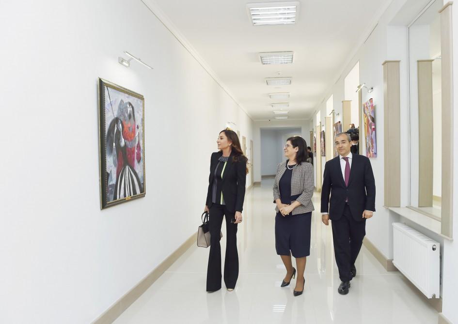 First VP Mehriban Aliyeva attends opening of Culture and Arts University’s renovated block (PHOTO)