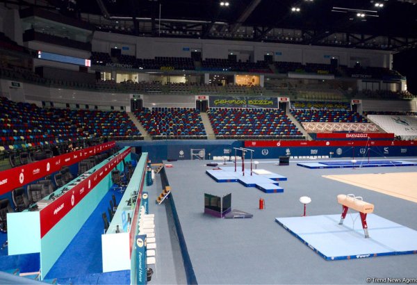 National Gymnastics Arena preparing for Baku 2017 (PHOTO)
