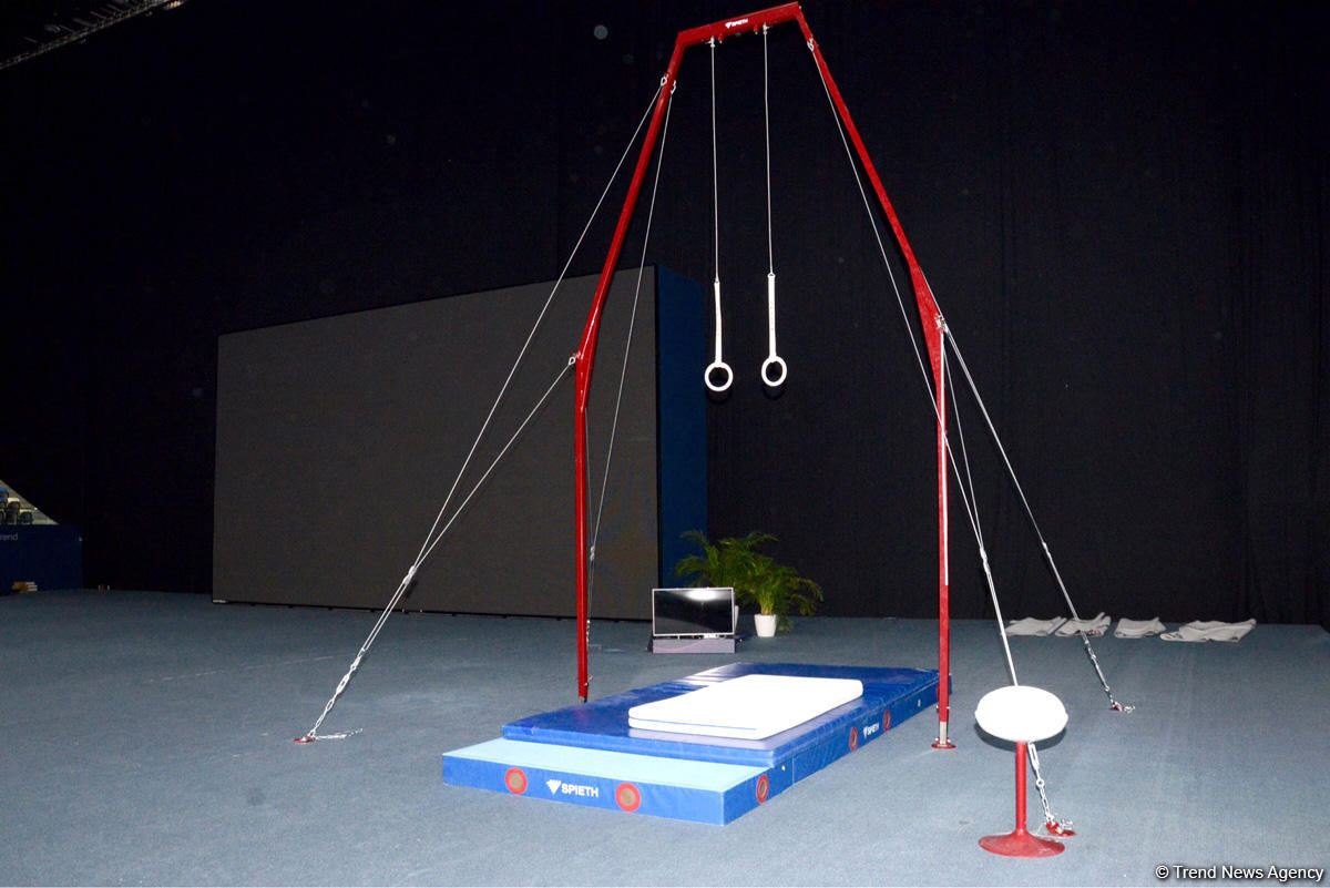 National Gymnastics Arena preparing for Baku 2017 (PHOTO)