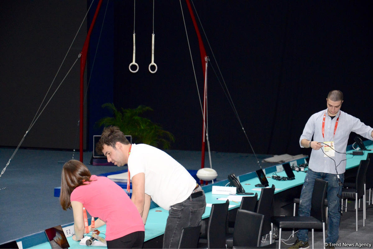 National Gymnastics Arena preparing for Baku 2017 (PHOTO)