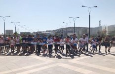 В Баку определились победители забега Wings for Life в формате App Run (ФОТО)