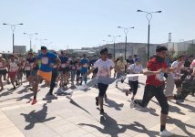 В Баку определились победители забега Wings for Life в формате App Run (ФОТО)