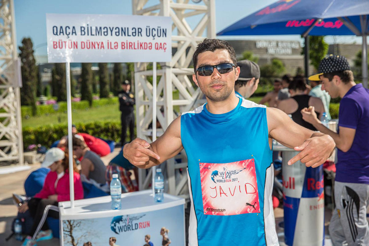 В Баку определились победители забега Wings for Life в формате App Run (ФОТО)